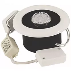 Xpelair Airline ALL100T 100mm Axial Inline Bathroom Shower Extractor Fan Kit With LED Light with Timer White / Chrome 220-240V -Wall Vent Pro Sales 190FH A2