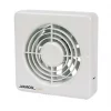 Manrose MG150BS 150mm Axial Kitchen Extractor Fan White 220-240V