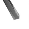 Splashwall End Cap Polished Silver 2420 x 11mm