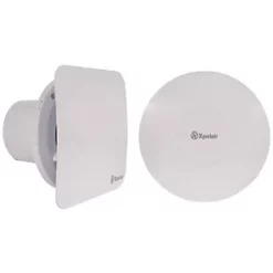 Xpelair C4SR 100mm Axial Bathroom Extractor Fan White 220-240V -Wall Vent Pro Sales 384GX A2