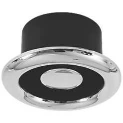 Xpelair AL100 100mm Axial Inline Bathroom Shower Extractor Fan Kit White / Chrome 220-240V -Wall Vent Pro Sales 416FH A5