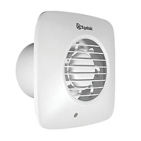 Xpelair DX150HTS 150mm Axial Bathroom or Kitchen Extractor Fan with Humidistat & Timer White 220-240V 1 Xpelair DX150HTS 150mm Axial Bathroom or Kitchen Extractor Fan with Humidistat & Timer White 220-240V