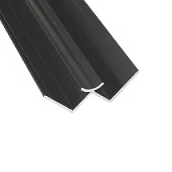 Splashwall Internal Corner Black 2420 x 11mm