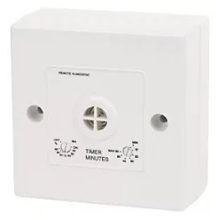 Manrose 1361 Remote Bathroom Fan Humidity Control with Timer