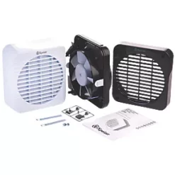 Xpelair GXC6EC 184mm Axial Kitchen Extractor Fan White 120-230V -Wall Vent Pro Sales 457GX A2