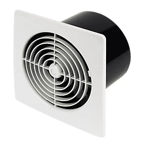 Manrose LP150STW 150mm Axial Kitchen Extractor Fan with Timer White 240V 1 Manrose LP150STW 150mm Axial Kitchen Extractor Fan with Timer White 240V
