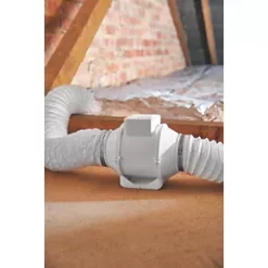 Xpelair XIMX100 100mm Axial Inline Extractor Fan 240V -Wall Vent Pro Sales 5465H A5