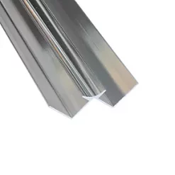 Splashwall Internal Corner Polished Silver 2420 x 11mm