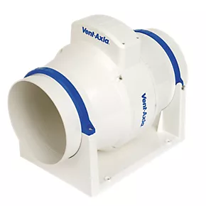 Vent-Axia 17106020 147mm Axial Inline Extractor Fan with Timer 240V 1 Vent-Axia 17106020 147mm Axial Inline Extractor Fan with Timer 240V