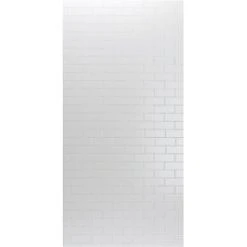 Splashwall Composite Splashback Gloss Pure White 1220 x 2440 x 3mm