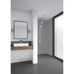 Splashwall Composite Splashback Gloss Grey 1220 x 2440 x 3mm -Wall Vent Pro Sales 957RJ A2