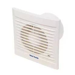 Vent-Axia 454056 100mm Axial Bathroom Extractor Fan with Timer White 230V